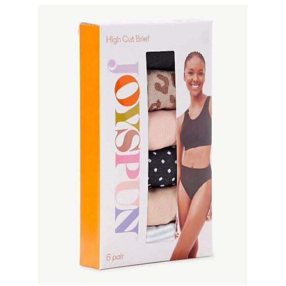 Women's Seamless Hi Cut Panties Underwear 2, 6-Packs Size XS - Picture 4 of 6